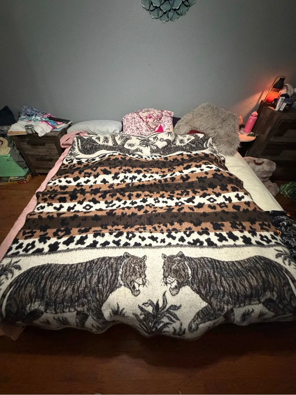Vintage Santa Catalina Alpaca Wool Blanket Throw